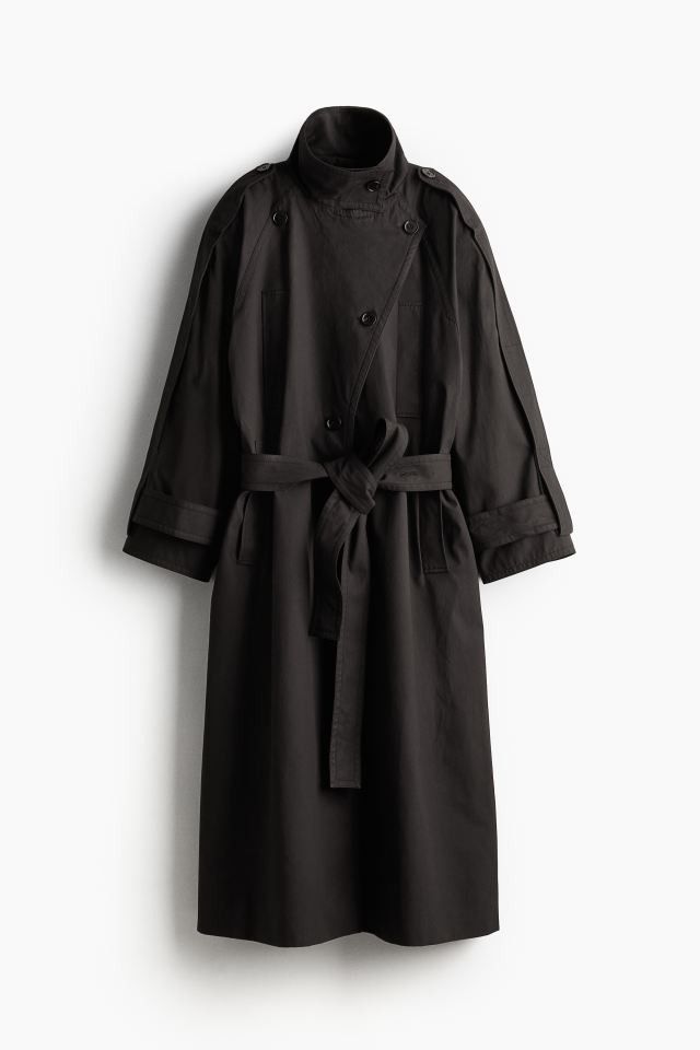 H&M × Hypebeast H&M STUDIO OVERSIZED COTTON TRENCH COAT Size US XL / EU 56 / 4 - 7 Thumbnail