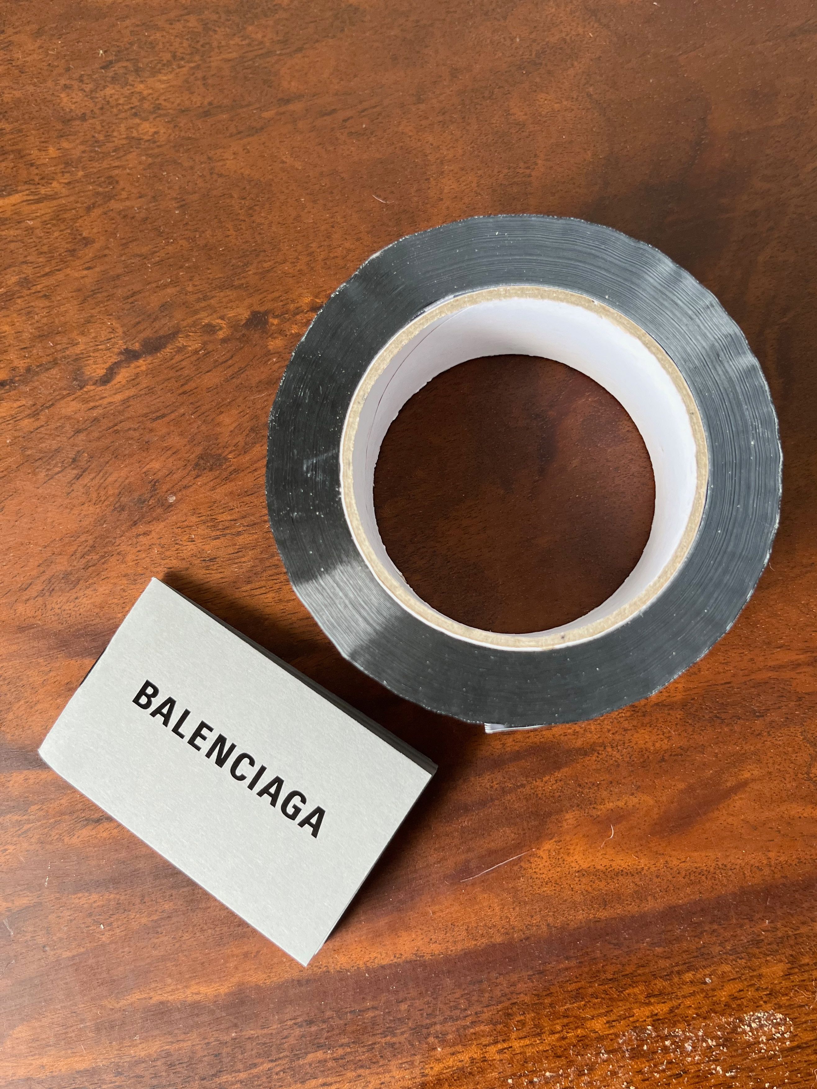 Balenciaga Balenciaga FW22 black packing tape object Size ONE SIZE - 6 Thumbnail