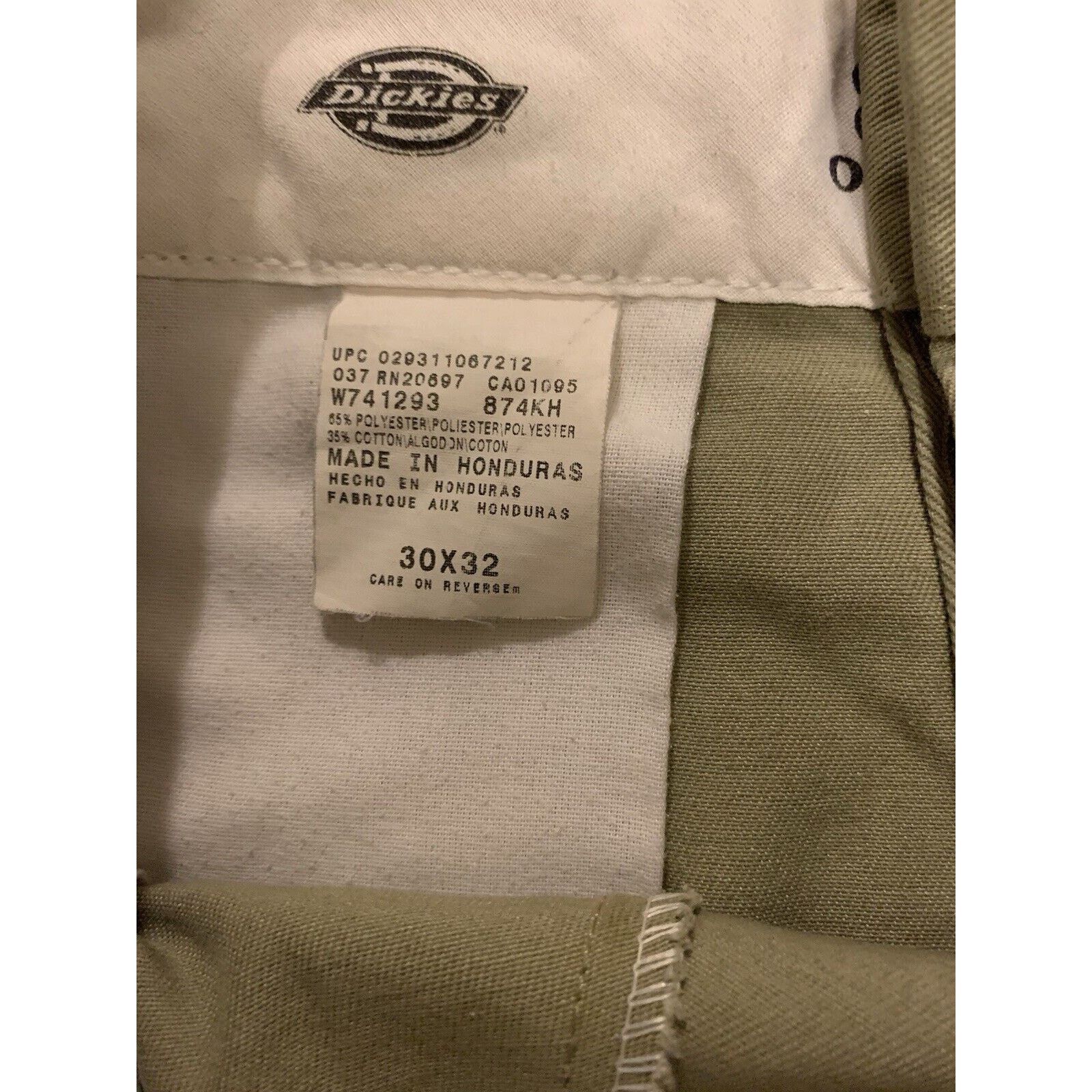 Dickies Dickies 874 Pants Men 30x32 Original Fit Tan Flat Work Pants Size US 30 / EU 46 - 6 Thumbnail