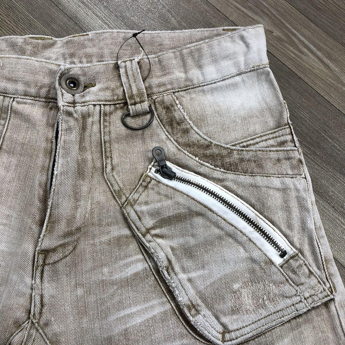 PPFM Vintage PPFM J Cut Off Distressed Punk Lgb Style Jeans Size US 32 / EU 48 - 6 Thumbnail
