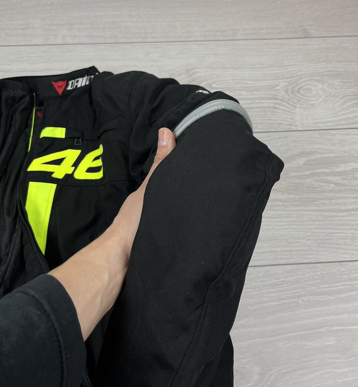 Dainese Dainese Vito Rossi Motorcycle Black Protection Jacket Size US L / EU 52-54 / 3 - 15 Thumbnail