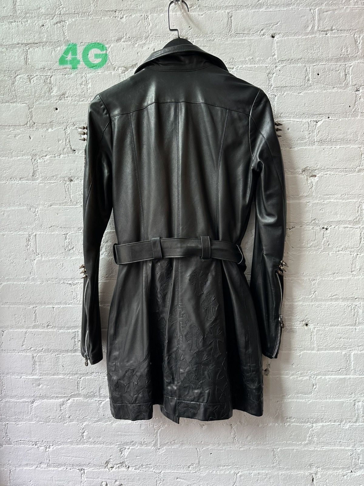 Chrome Hearts CHROME HEARTS 1-1 CUSTOM LEATHER JACKET Size M / US 6-8 / IT 42-44 - 5 Thumbnail
