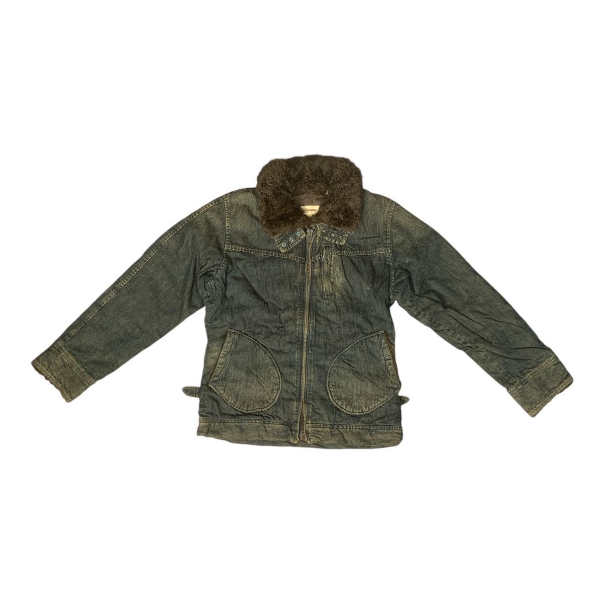 Japanese Brand × Johnbull × Vintage Rare Design Vintage John Bull Denim Jackets Size L / US 10 / IT 46 - 1 Thumbnail