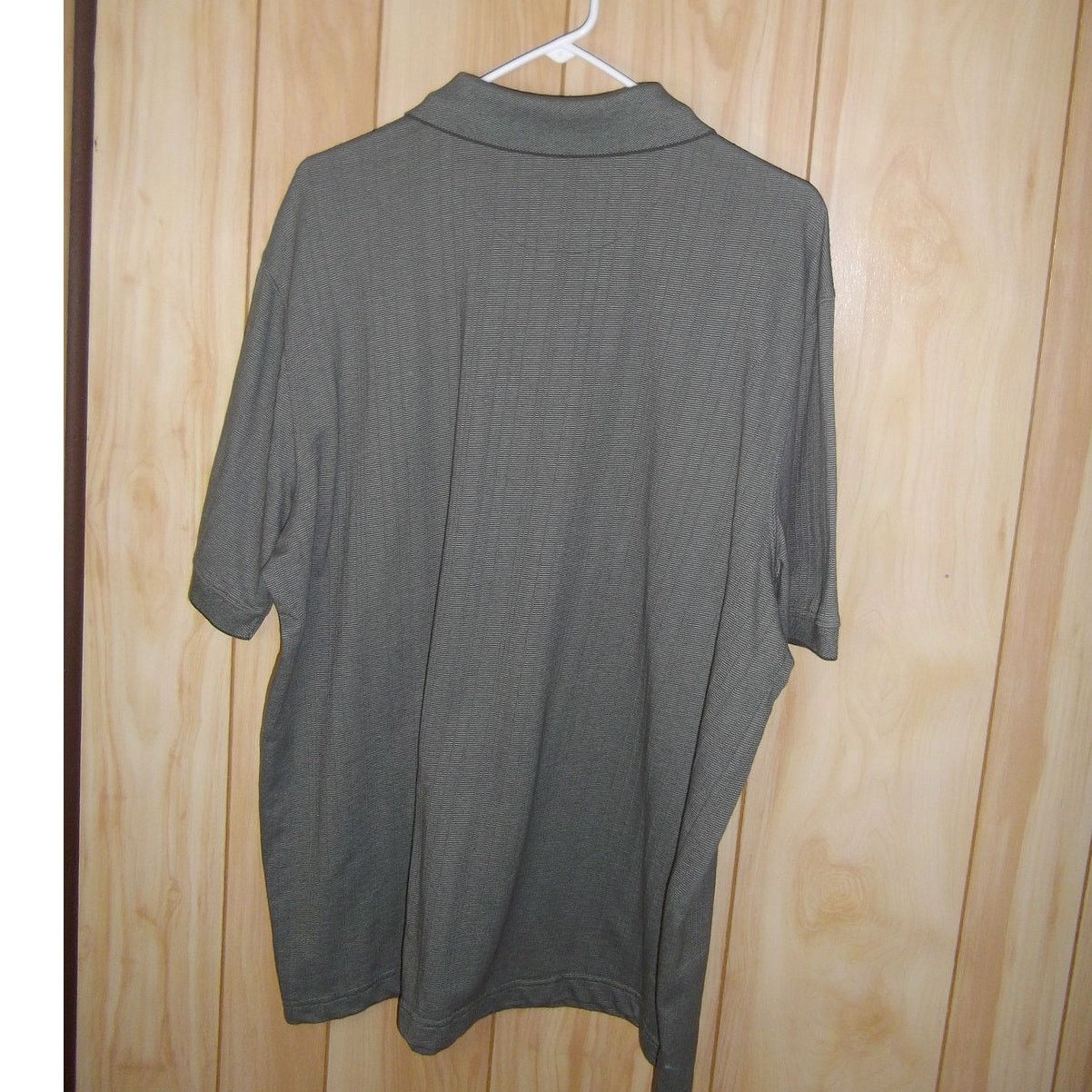 Haggar Haggar Striped Collared Short Sleeve Polo Shirt XL Size US XL / EU 56 / 4 - 2 Thumbnail