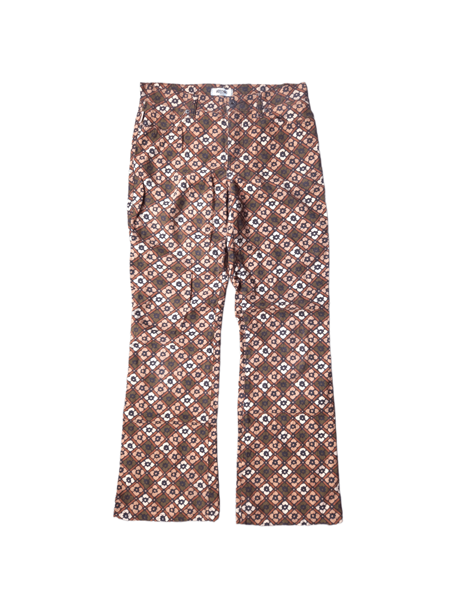 Image of Love Moschino x Moschino Vintage Moschino Flare Jeans in Brown, Women's (Size 30)