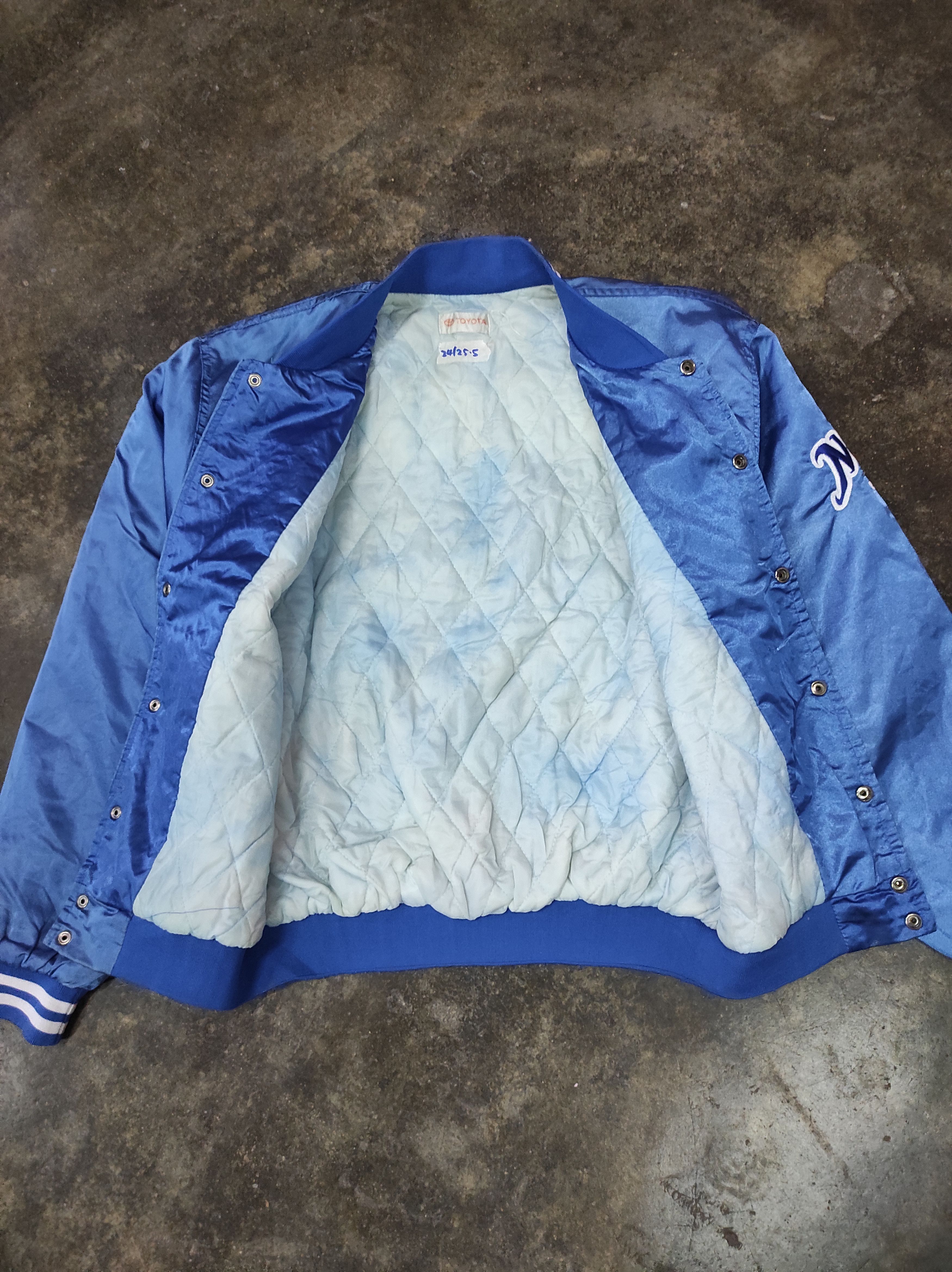 Japanese Brand × MLB TOYOTA NOMO 90's BASEBALL VARSITY JACKET Size US L / EU 52-54 / 3 - 3 Thumbnail