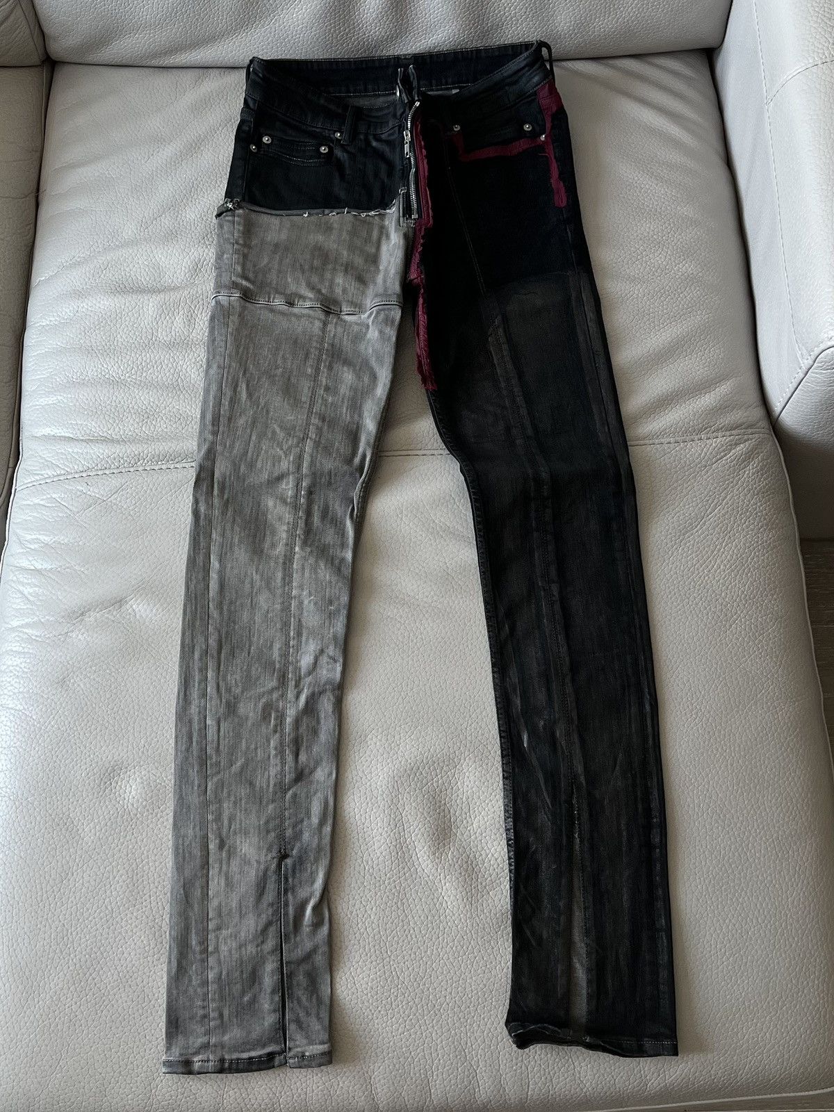 Rick Owens × Rick Owens Drkshdw FW20 PERFORMA Tyrone Slit Cut