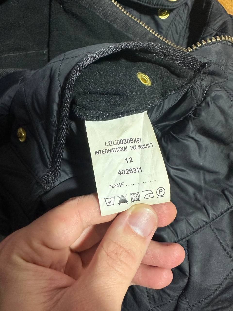 Barbour × Vintage Barbour International Jacket Women Size S / US 4 / IT 40 - 9 Thumbnail