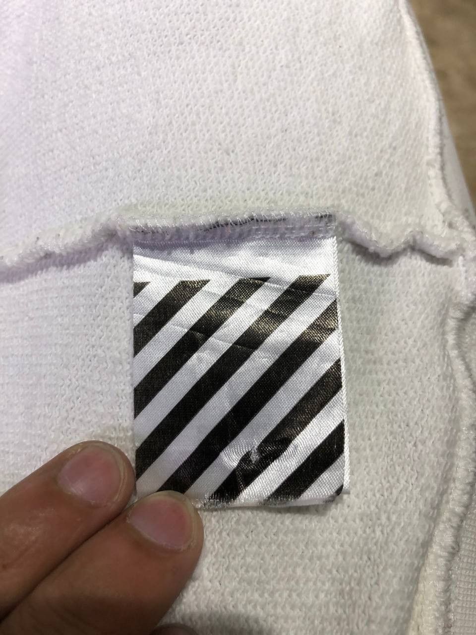 Off-White Off-white 2015 Caravaggio Annunciation Diagonal hoodie Size US S / EU 44-46 / 1 - 9 Thumbnail