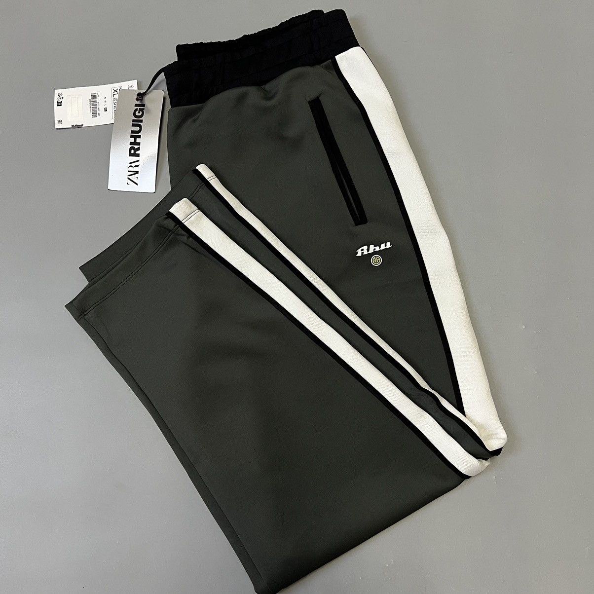 Rhude × Zara RHUDE x Zara NEW Jogger Trousers with striped SIZE XL Size US 34 / EU 50 - 13 Thumbnail
