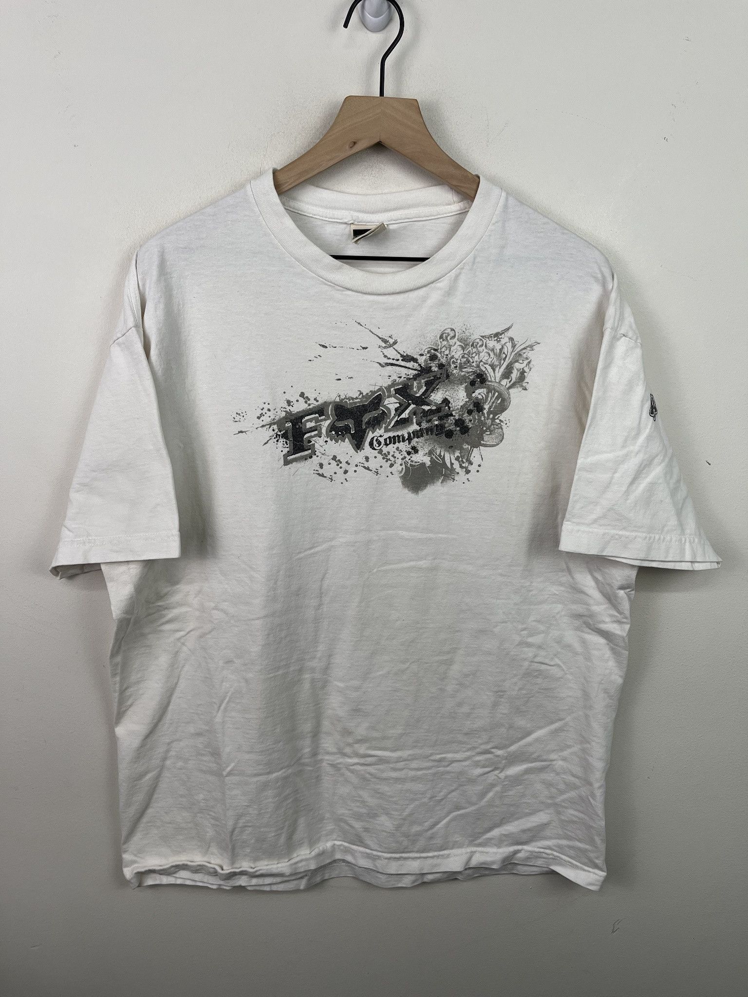 Vintage Y2K Fox Racing Company 2000s T Shirt Size XL