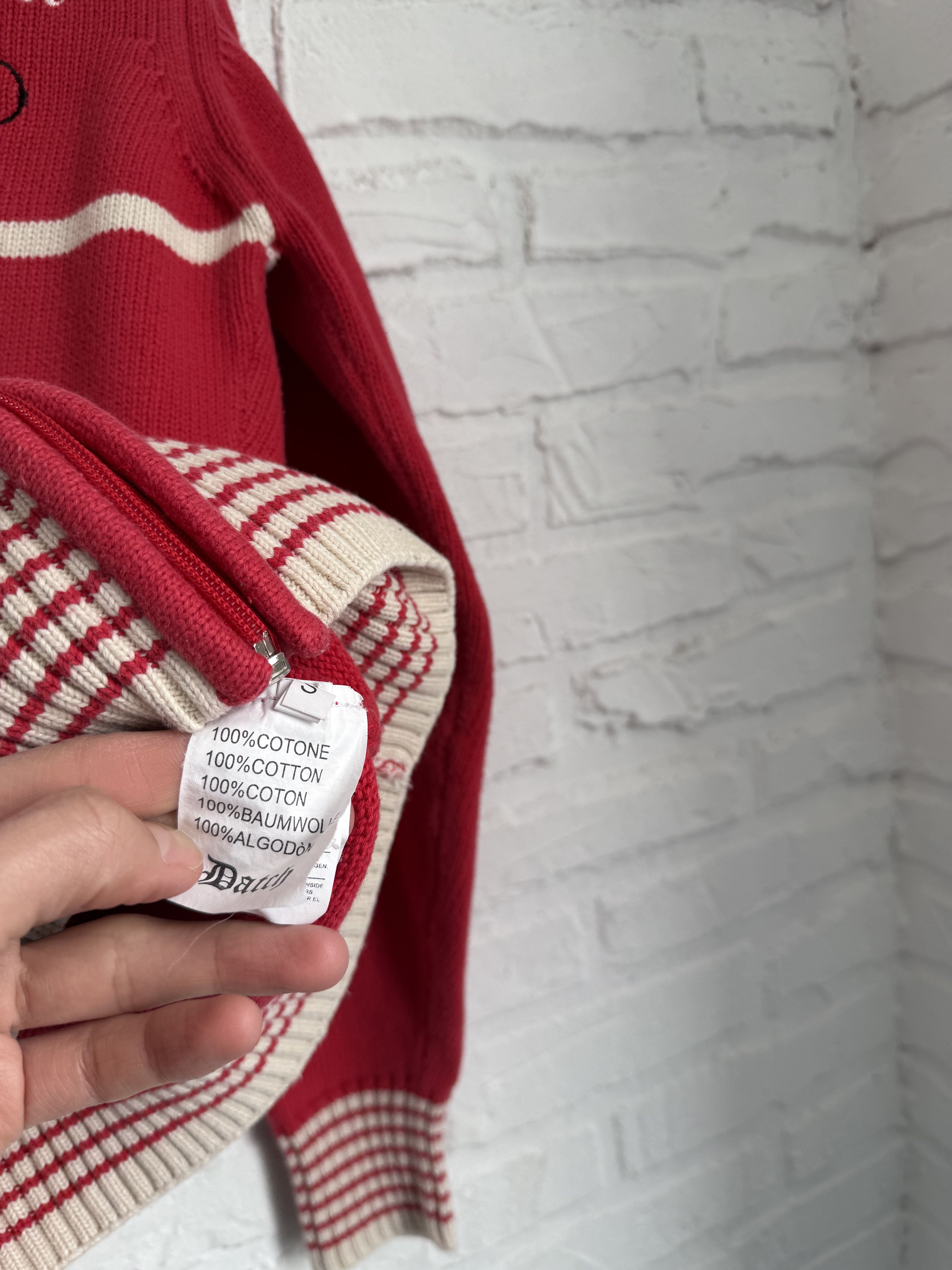 Other Y2K DATCH St. Moritz 1966 Zip Up Knit Sweater Olympic Games Size US S / EU 44-46 / 1 - 8 Thumbnail