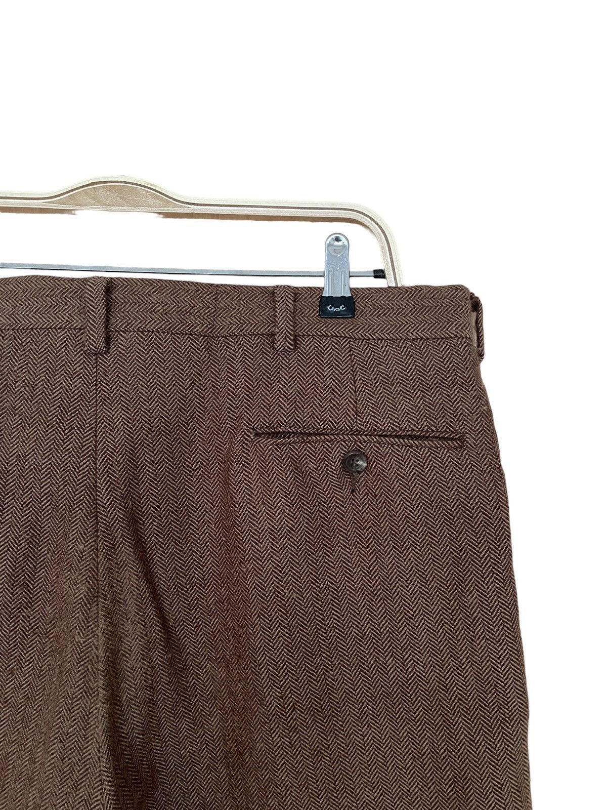 Vintage Vintage Brand Polo Ralph Lauren 100% Wool Pants 1980s Size US 36 / EU 52 - 6 Thumbnail