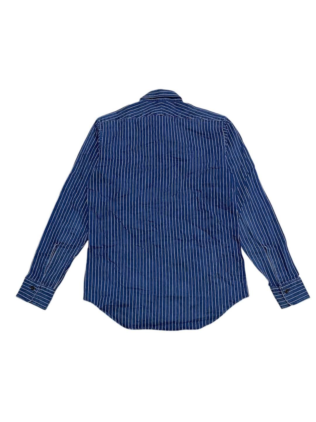 Indigo × Japanese Brand × N.Hoolywood Hollywood Indigo Wabash Shirt Size US M / EU 48-50 / 2 - 2 Thumbnail
