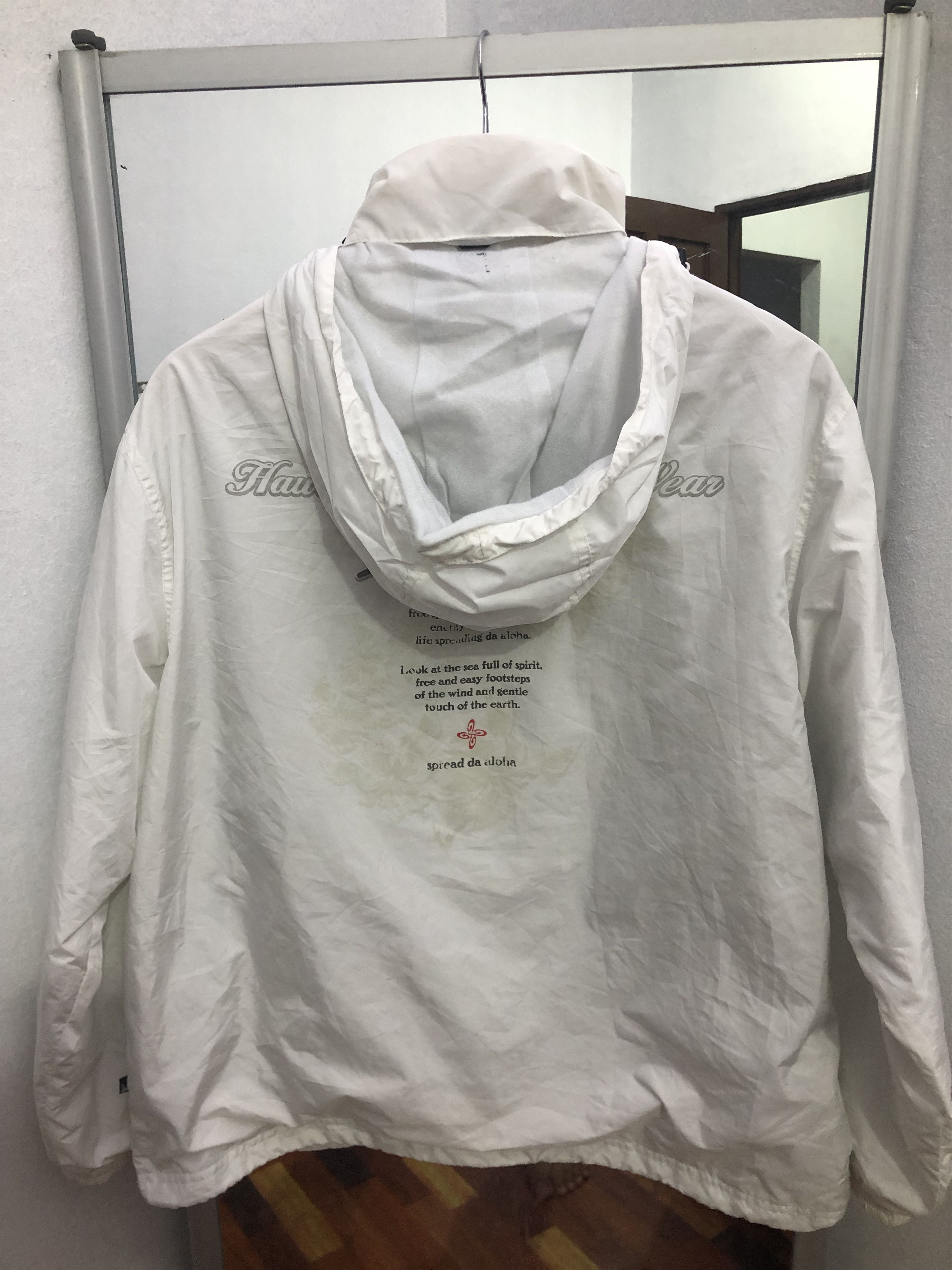 Vintage Vintage Piko Tape Logo Windbreaker Jacket White Size US S / EU 44-46 / 1 - 14 Thumbnail