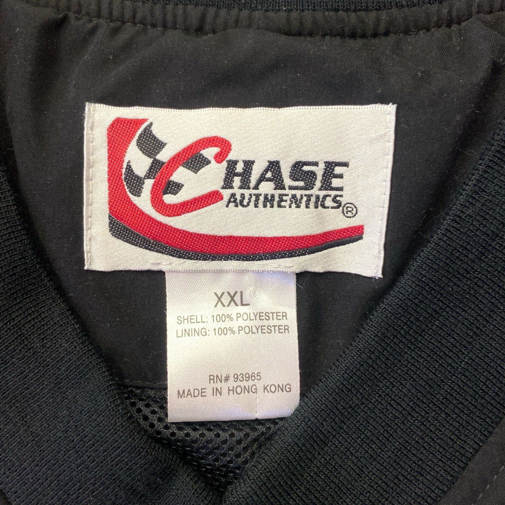 Chase Authentics VINTAGE Chase Authentics NASCAR Racing Pullover Jacket 2XL Men Black Windbreaker Size US XXL / EU 58 / 5 - 2 Thumbnail
