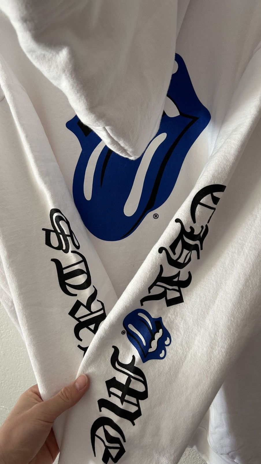 Chrome Hearts Chrome Hearts White Rolling Stones Hoodie Size US XXL / EU 58 / 5 - 5 Thumbnail