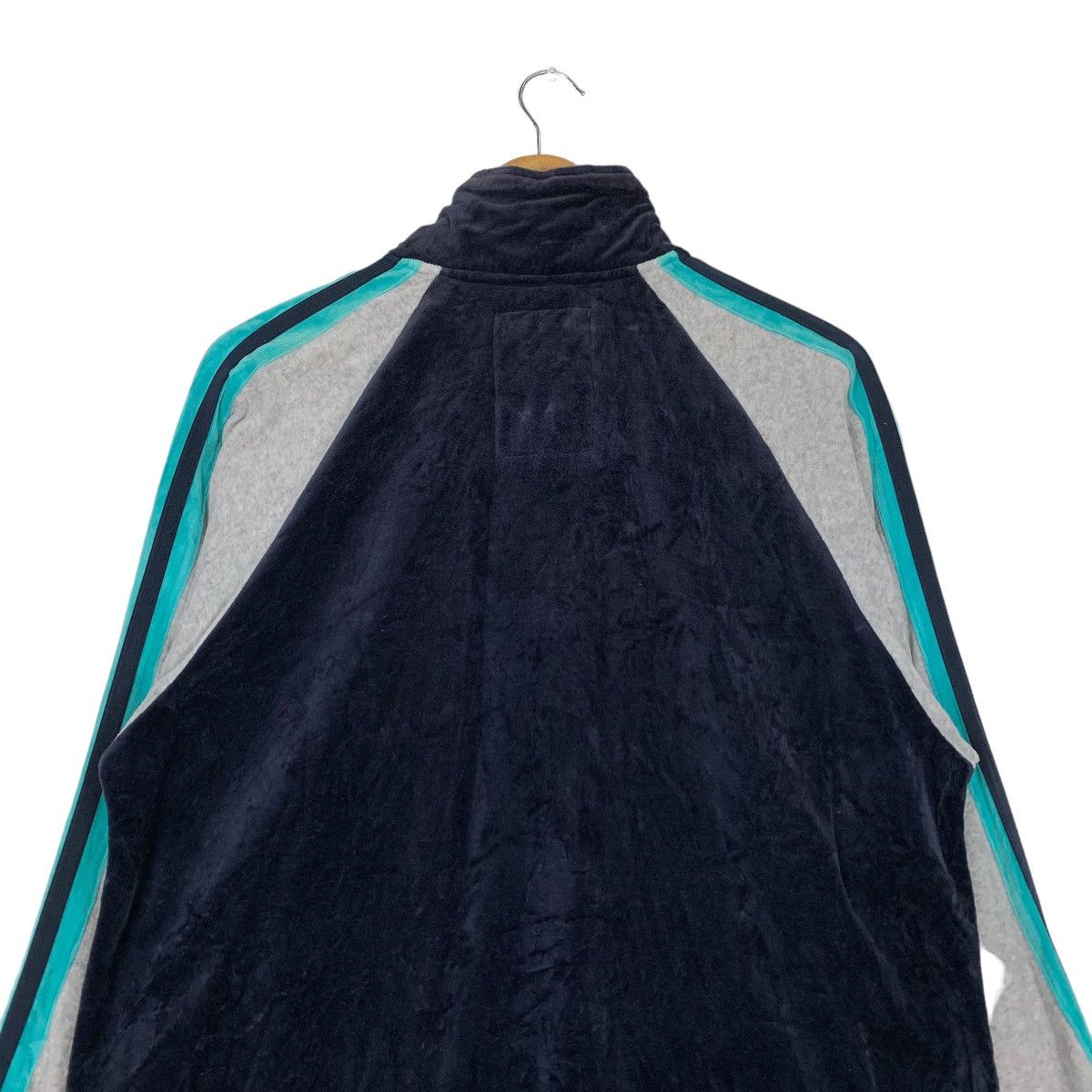 Japanese Brand KISSMARK Colorblock Velvet Jacket #1041-C47 Size US L / EU 52-54 / 3 - 8 Thumbnail