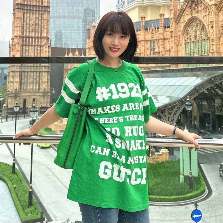 Gucci Gucci Green 1921 full print short sleeves 2501-Nextarrow Size US XS / EU 42 / 0 - 6 Thumbnail