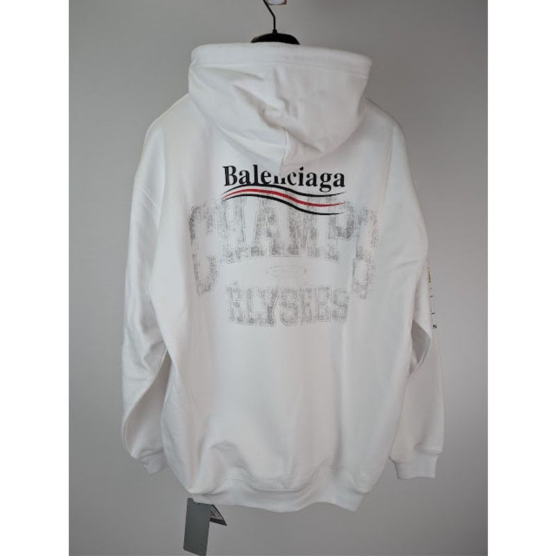 Balenciaga o1rshd1 I ❤️ Paris & Balenciaga Political Campaign Hoodie Size US XS / EU 42 / 0 - 10 Thumbnail