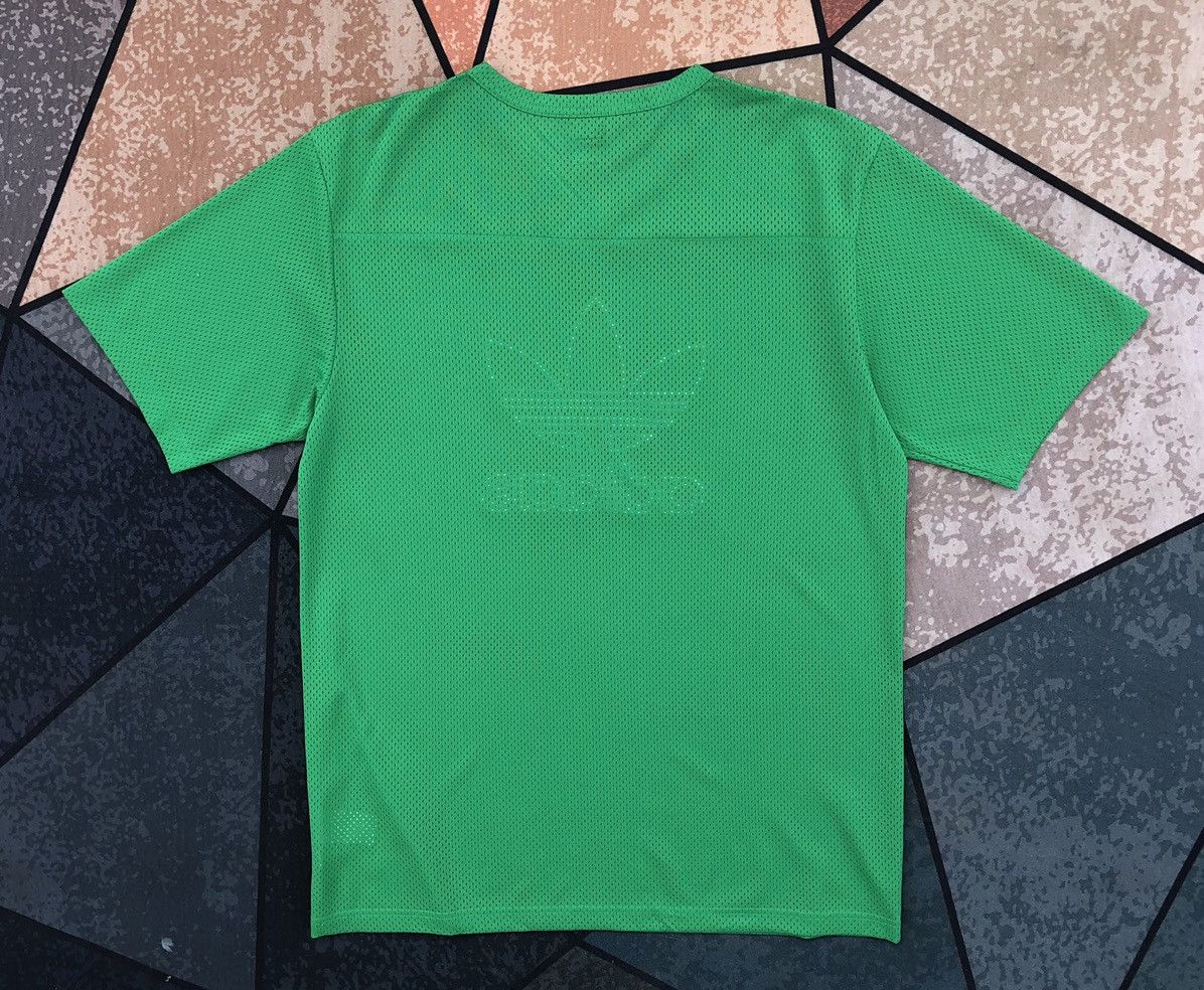 Adidas Vintage Adidas Big logo Basketball Jersey Shirt Size US L / EU 52-54 / 3 - 3 Thumbnail