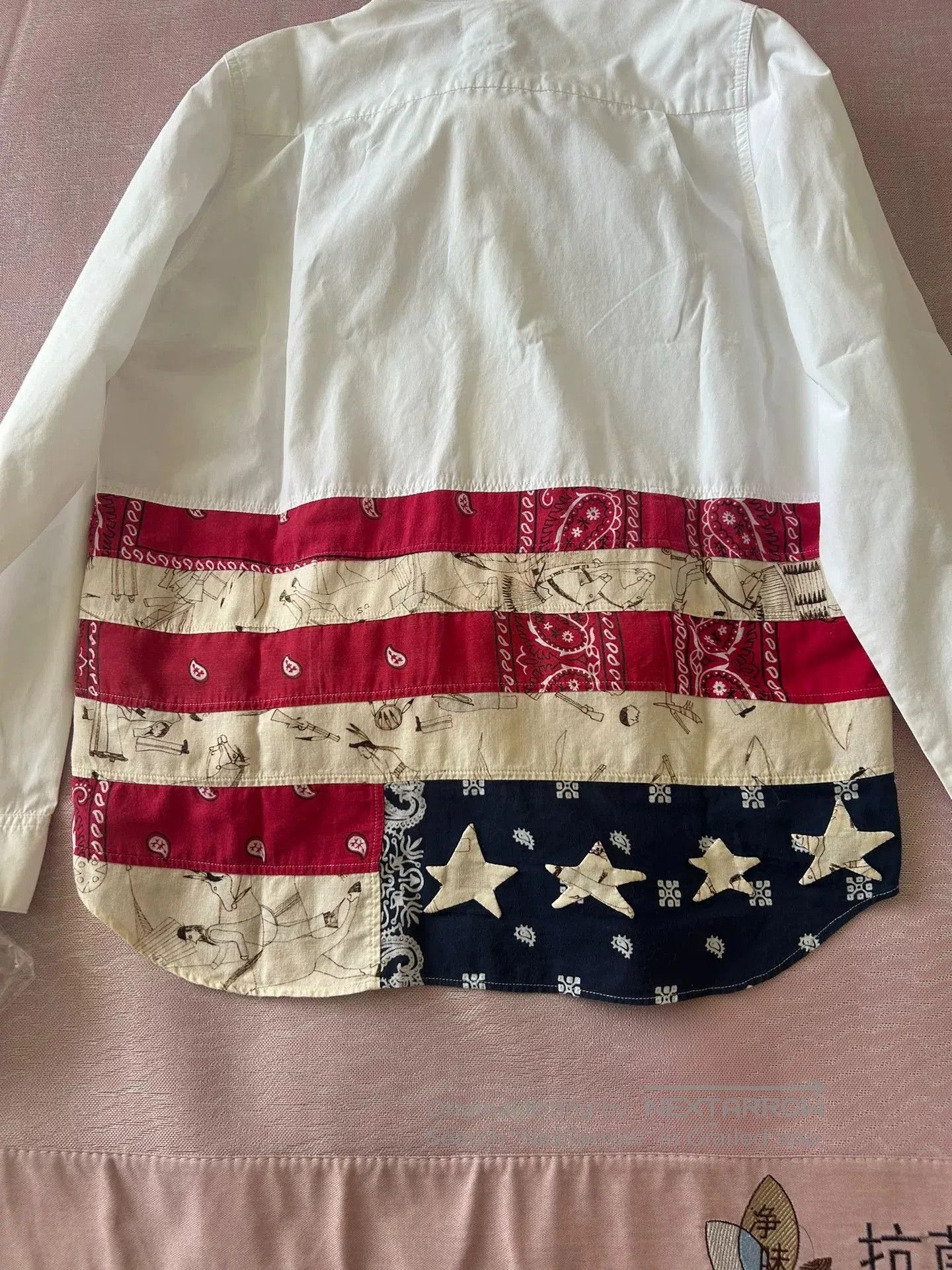 Visvim Visvim 18SS Flag Print Shirt. Size US S / EU 44-46 / 1 - 3 Thumbnail