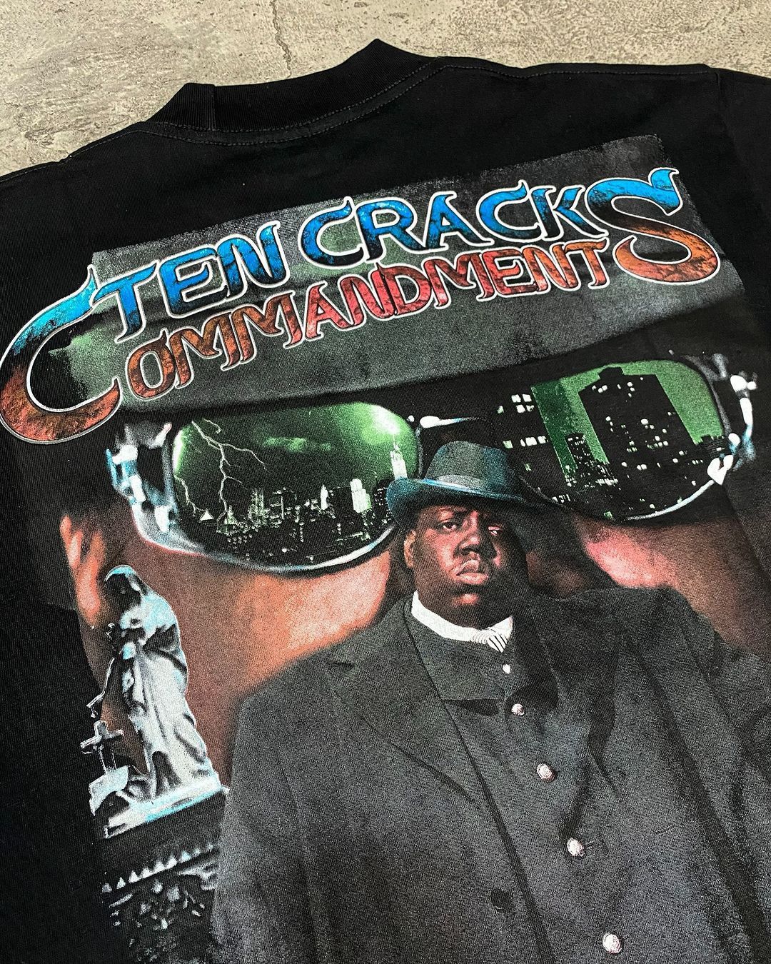 Rap Tees × Vintage The Notorious Big Bootlegtee Size US XL / EU 56 / 4 - 7 Thumbnail