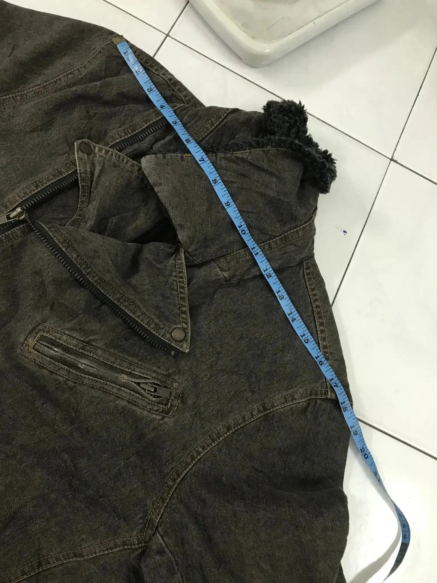 Levi's Vintage Clothing Vintage Levis Denim Sherpa Jacket Size US M / EU 48-50 / 2 - 6 Thumbnail