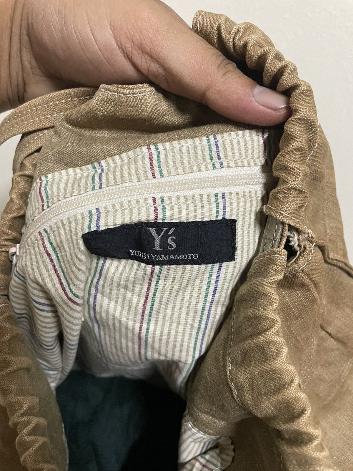 Yohji Yamamoto Y’s Yohji Yamamoto Cotton Bag Size ONE SIZE - 4 Thumbnail