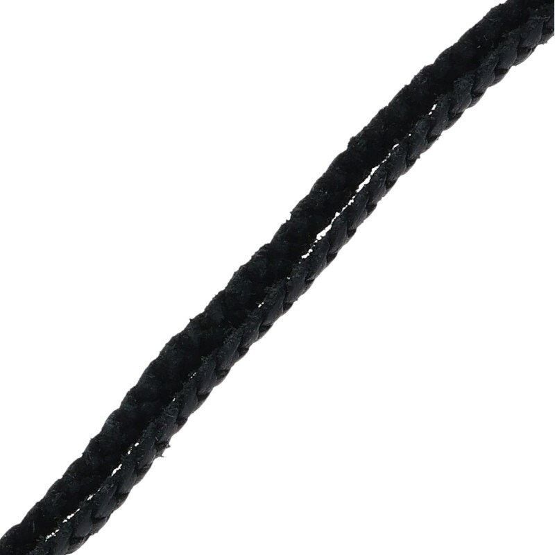 Chrome Hearts Chrome Hearts Leather Braid Silver Necklace Size ONE SIZE - 5 Thumbnail
