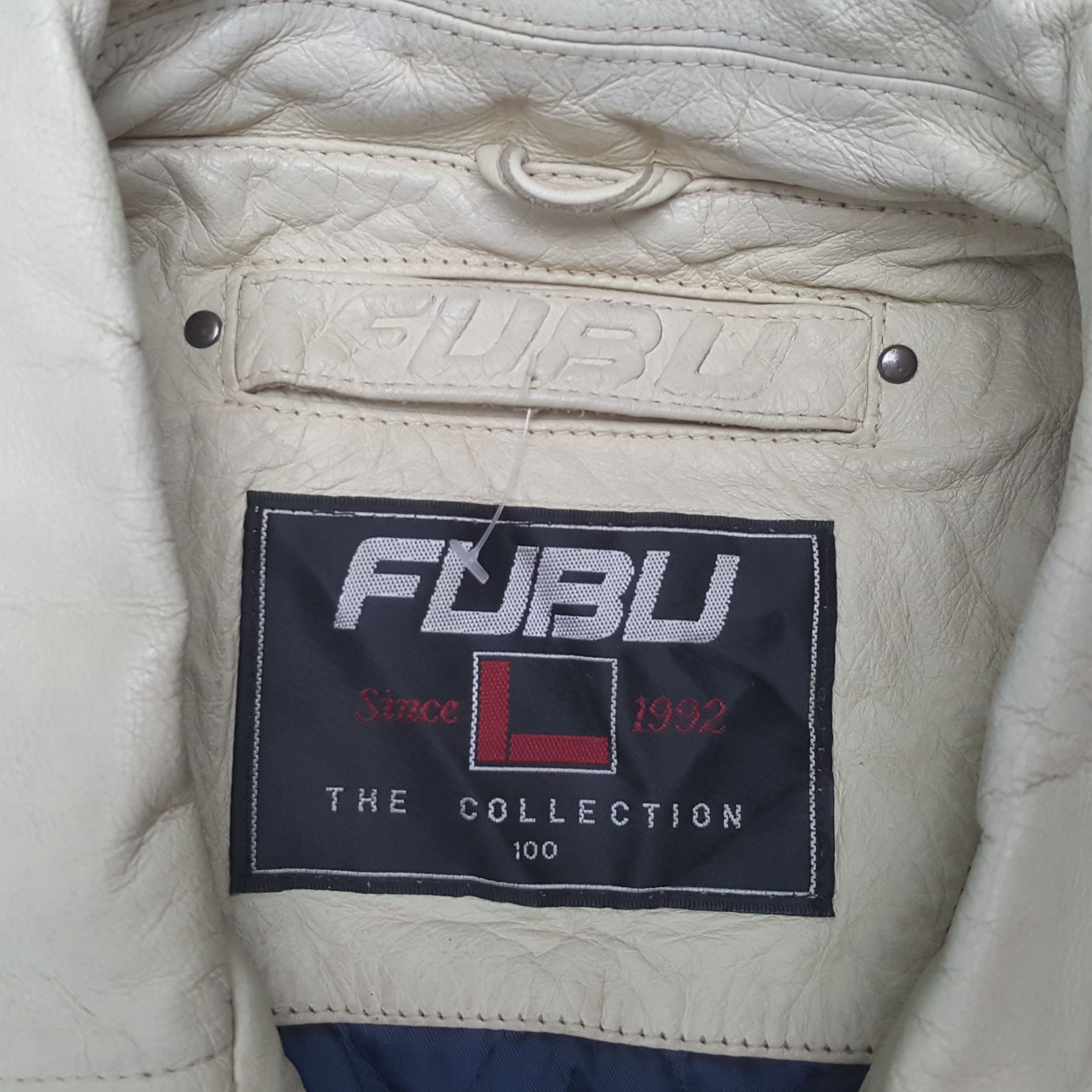 Fubu FUBU Streetwear Style Leather Jacket C286N4 Size US L / EU 52-54 / 3 - 4 Thumbnail
