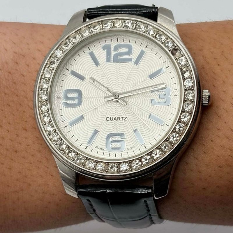 Other Silver & Black Men's Watch Size ONE SIZE - 1 Thumbnail