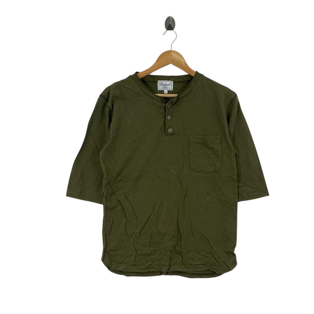 Other PARKLAND UNION MADE Minimalist Design Henley Tee Shirt Top Size US M / EU 48-50 / 2 - 1 Thumbnail