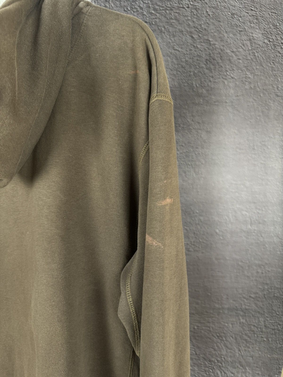 Nike Nike vintage Y2K brown faded hoodie swoosh drill Size US XL / EU 56 / 4 - 15 Thumbnail