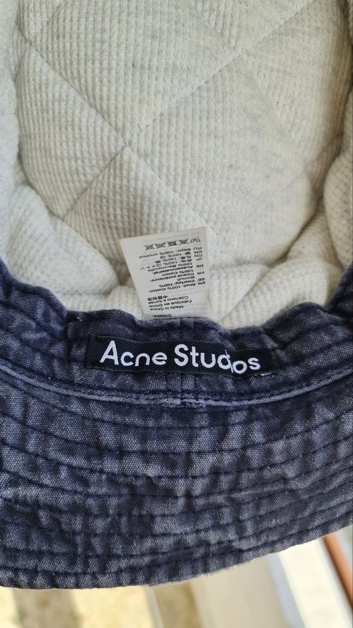 Acne Studios Acne Studios Buko Canvas Face Bucket Hat Size ONE SIZE - 5 Thumbnail