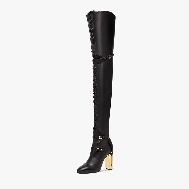 Fendi o1loc1c0824 Boot in Black Size US 8 / IT 38 - 3 Thumbnail