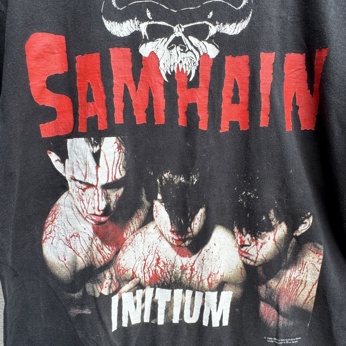 Band Tees Vintage rare 90s SAMHAIN band tee horror punk metal Size US XL / EU 56 / 4 - 3 Thumbnail