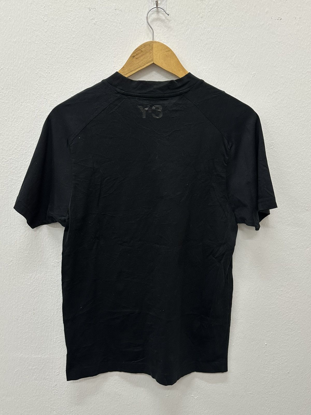 Y-3 FW16 Y-3 Yohji Yamamoto Metallic Logo Tee Size US M / EU 48-50 / 2 - 2 Thumbnail