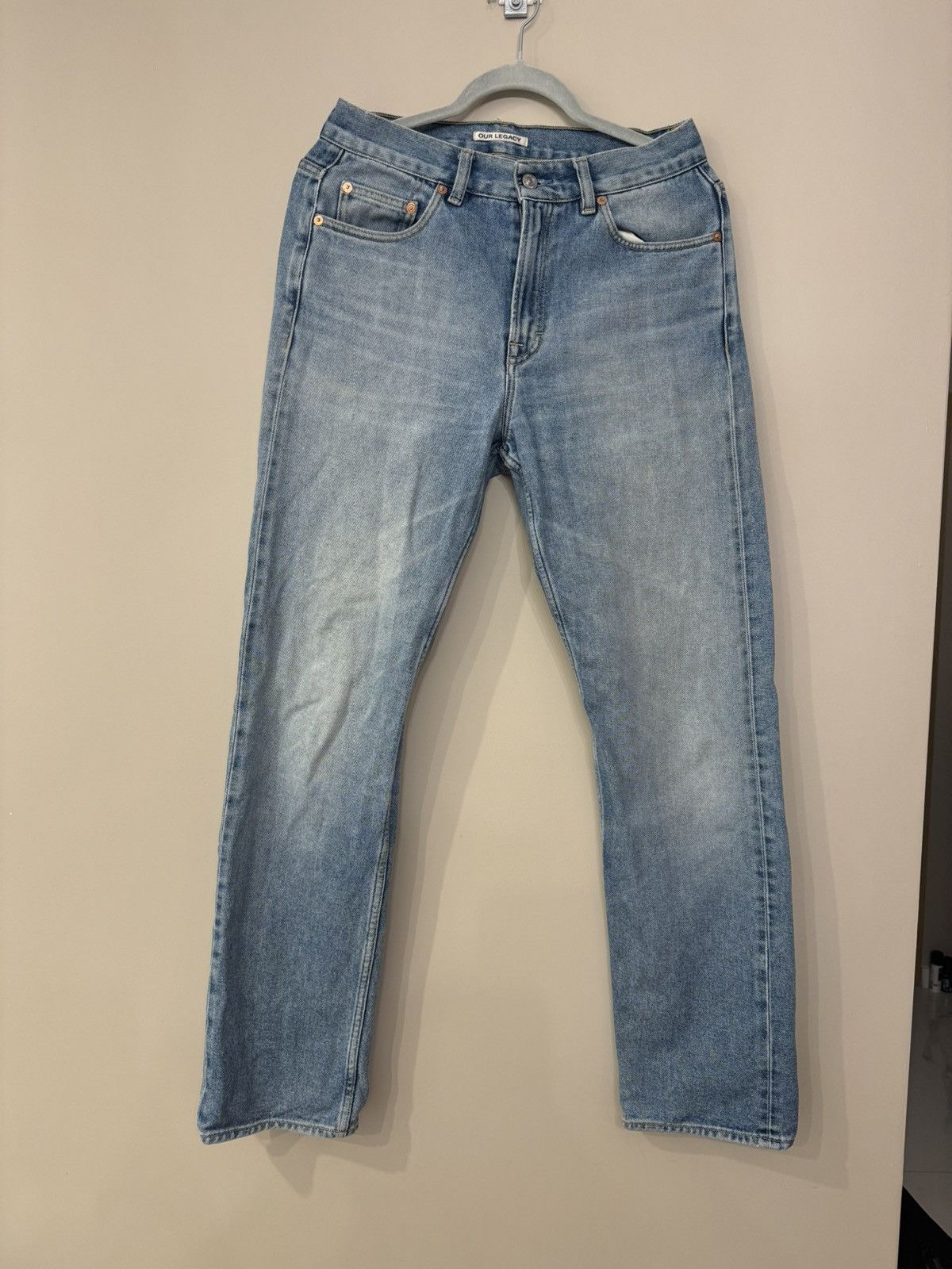 Designer Our Legacy second cut jeans denim pants USA pants denim Size US 30 / EU 46 - 1 Thumbnail
