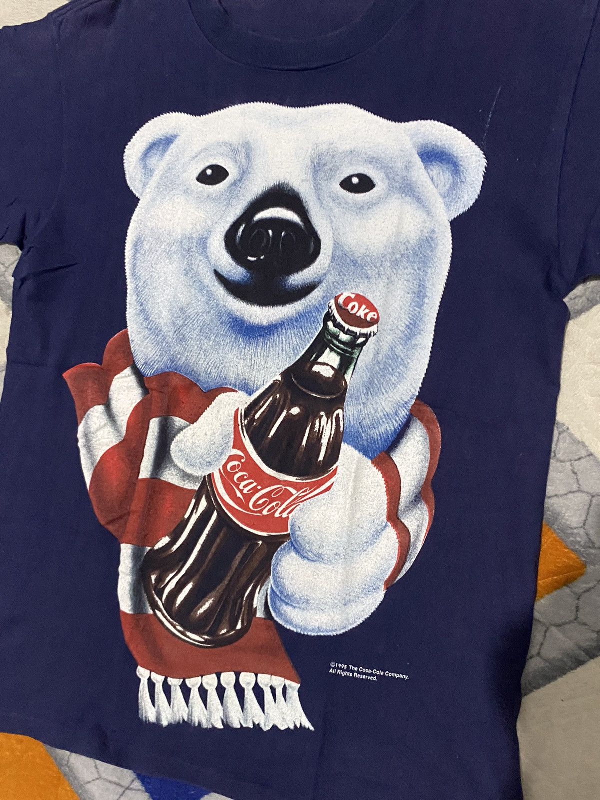 Coca Cola × Vintage Vintage 90s coca cola bear tshirt Size US S / EU 44-46 / 1 - 3 Thumbnail