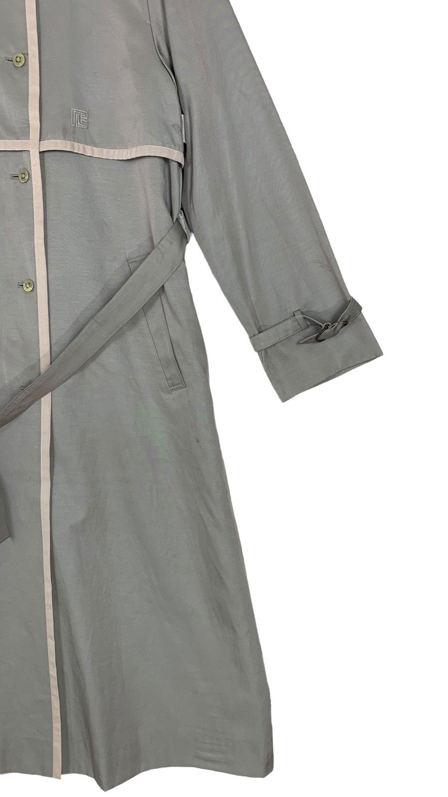 Designer × Pierre Balmain Pierre Balmain Paris Designer Luxury Long Coat for Womens Size M / US 6-8 / IT 42-44 - 4 Thumbnail