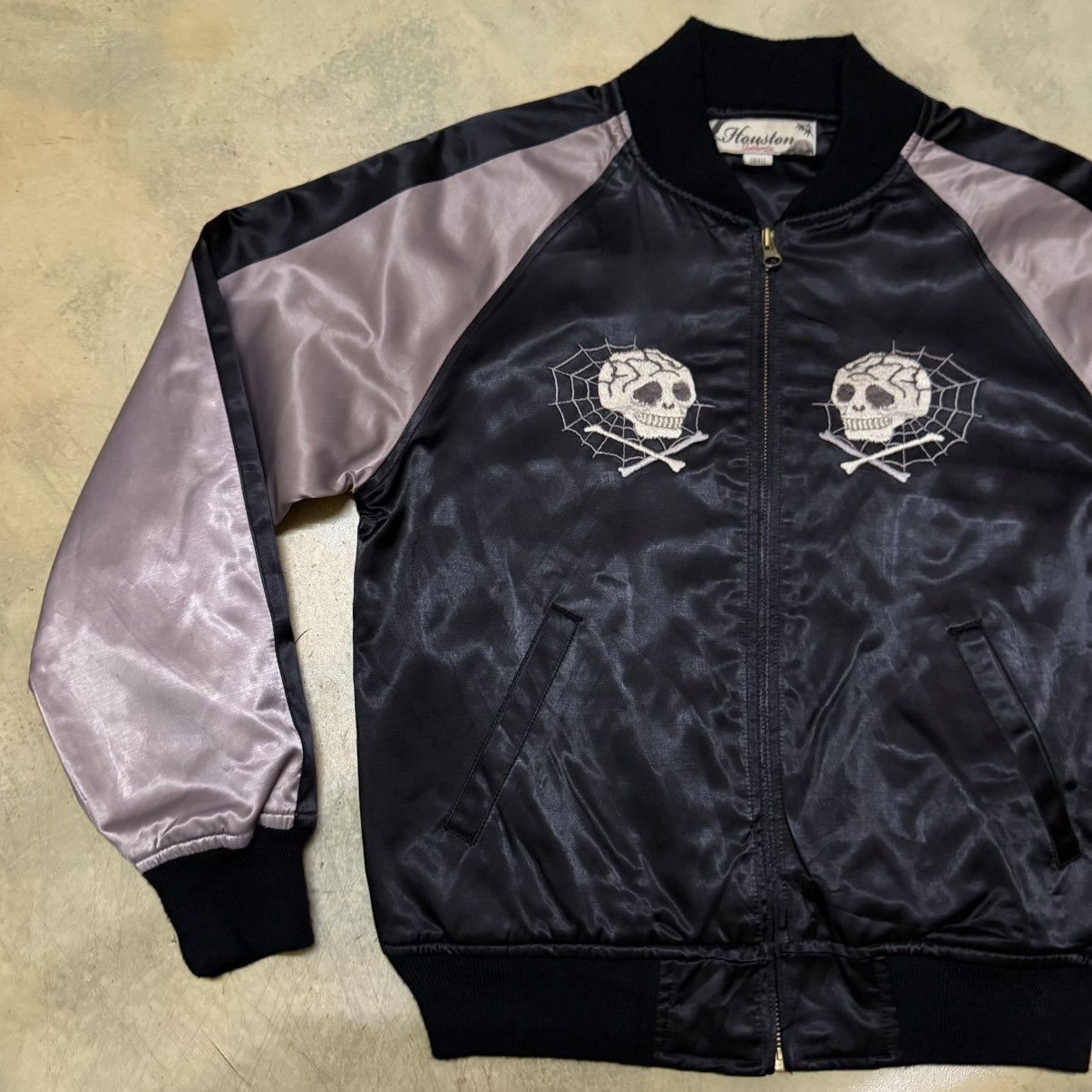 Japanese Brand 2009 Houston x Tadano Hitoshi "Skull Snake" Sukajan jacket Size US S / EU 44-46 / 1 - 8 Thumbnail