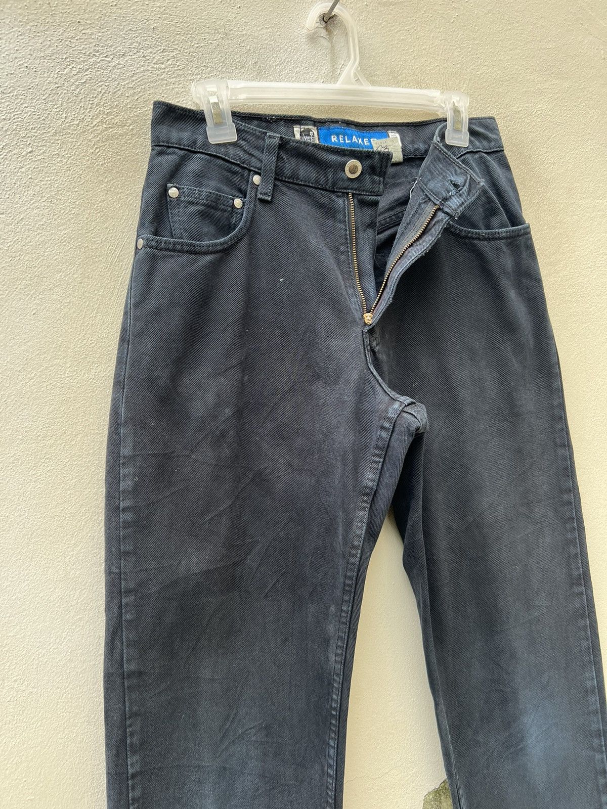 Levi's Vintage 1997 Levi’s Silvertab Fade Black Denim Relaxed Jeans Size US 29 - 7 Thumbnail