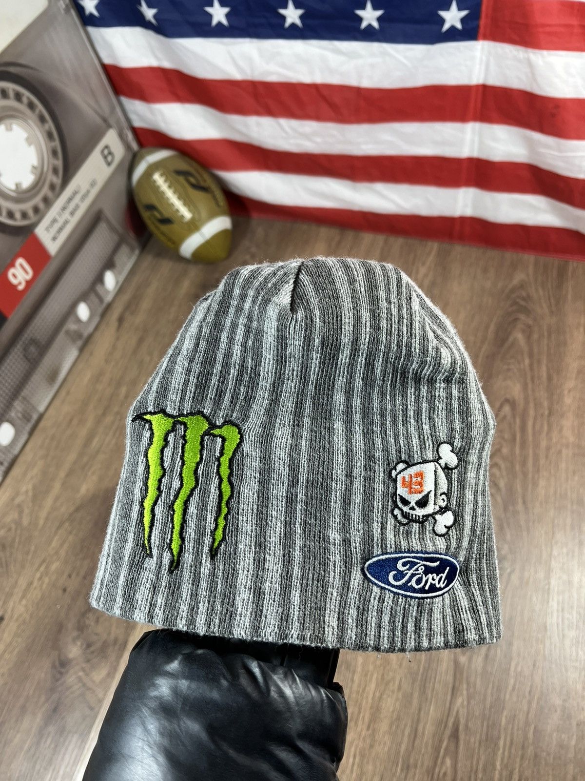 DC DC Ken Block Beanie Monster Hat Very Rare Size ONE SIZE - 4 Thumbnail