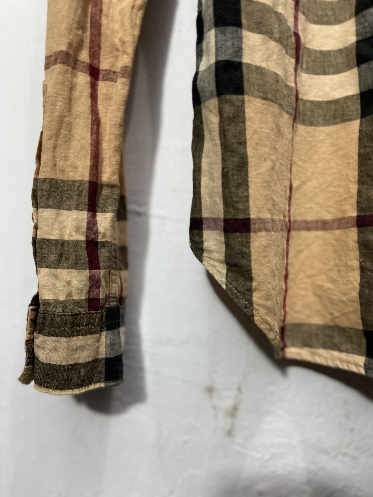 Burberry × Vintage Burberry Nova Check Shirt Size XS / US 0-2 / IT 36-38 - 12 Thumbnail