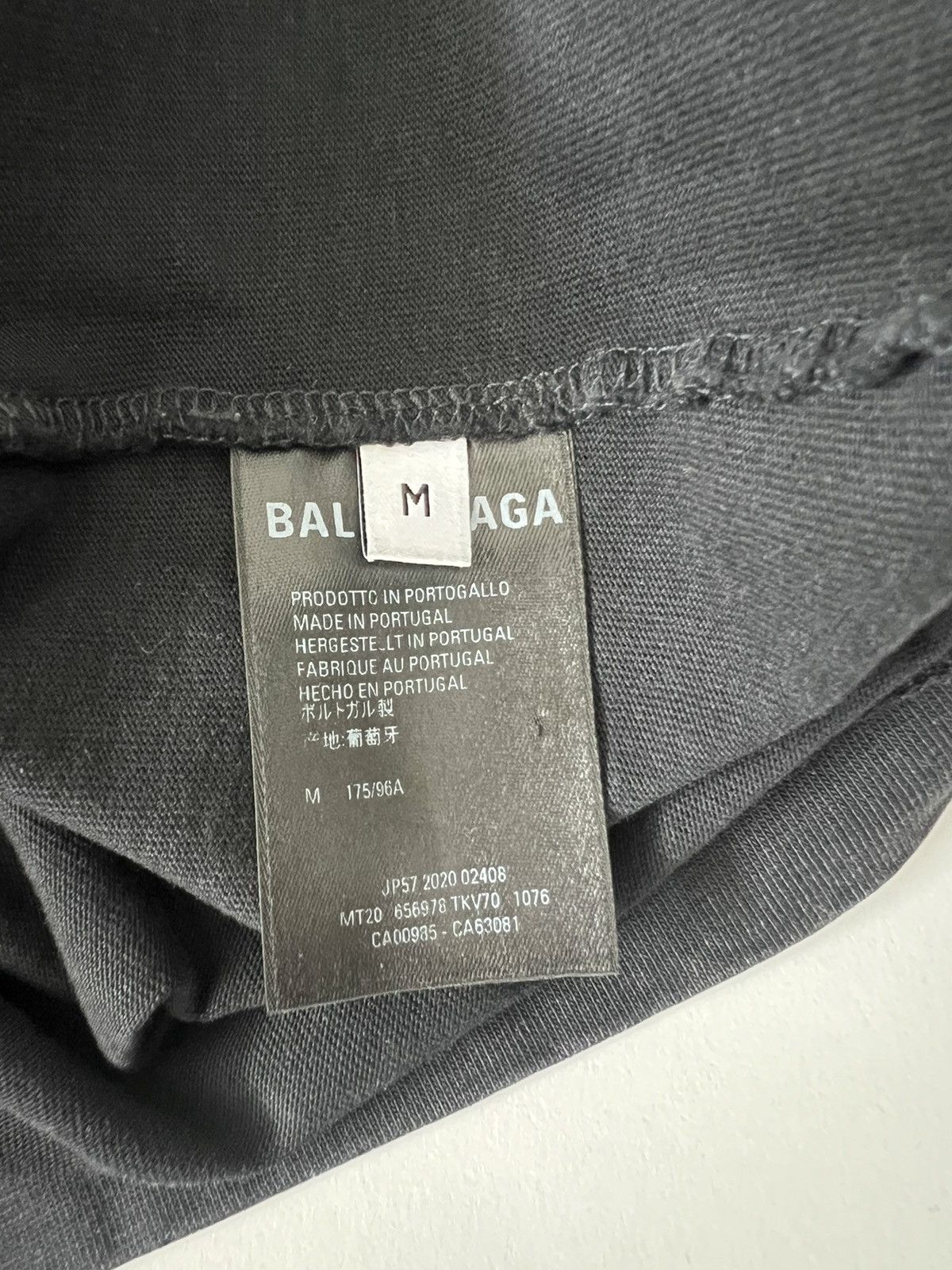 Balenciaga Balenciaga Flames T-Shirt Size US M / EU 48-50 / 2 - 7 Thumbnail