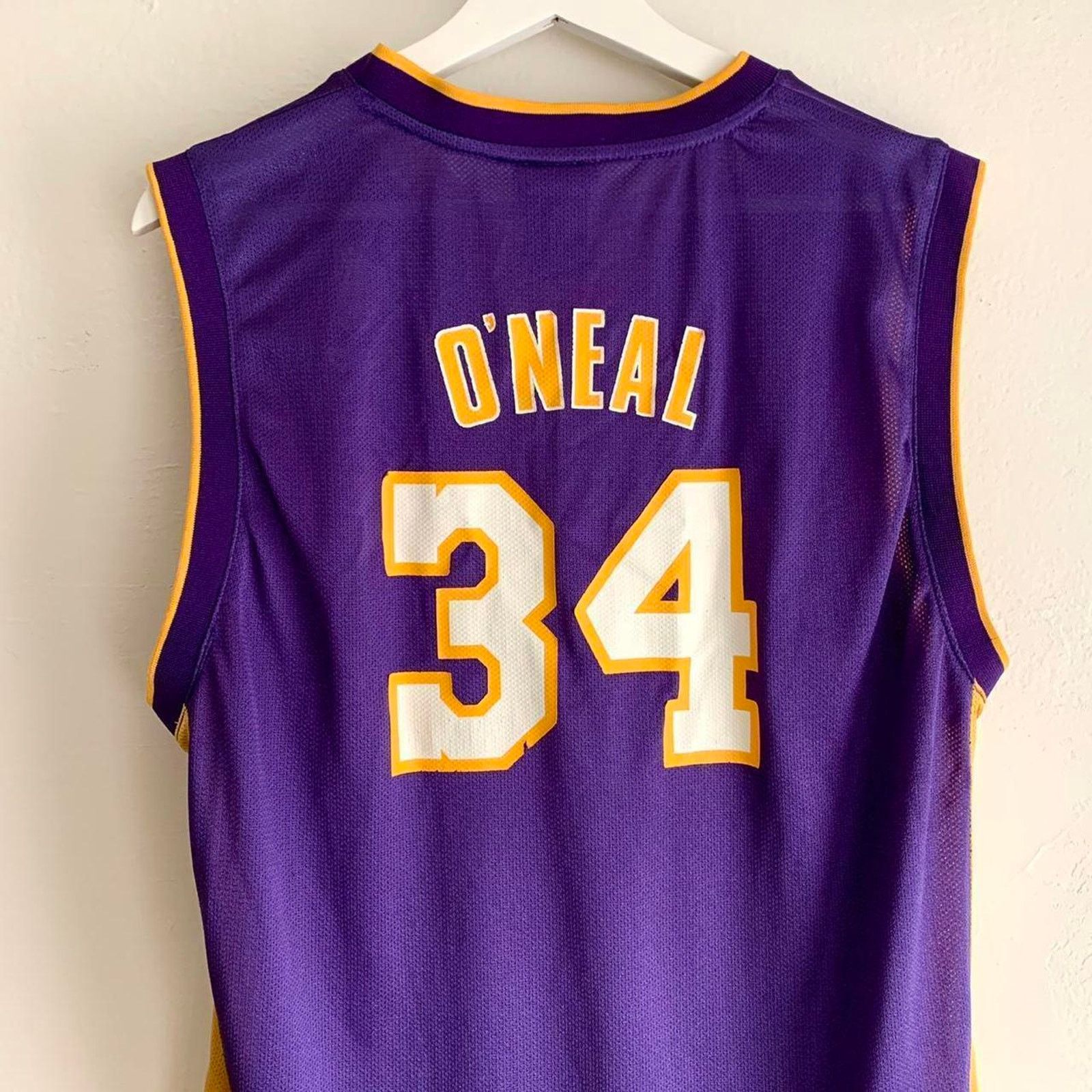 Vintage Reebok Shaq Shaquille O’Neal Lakers Jersey