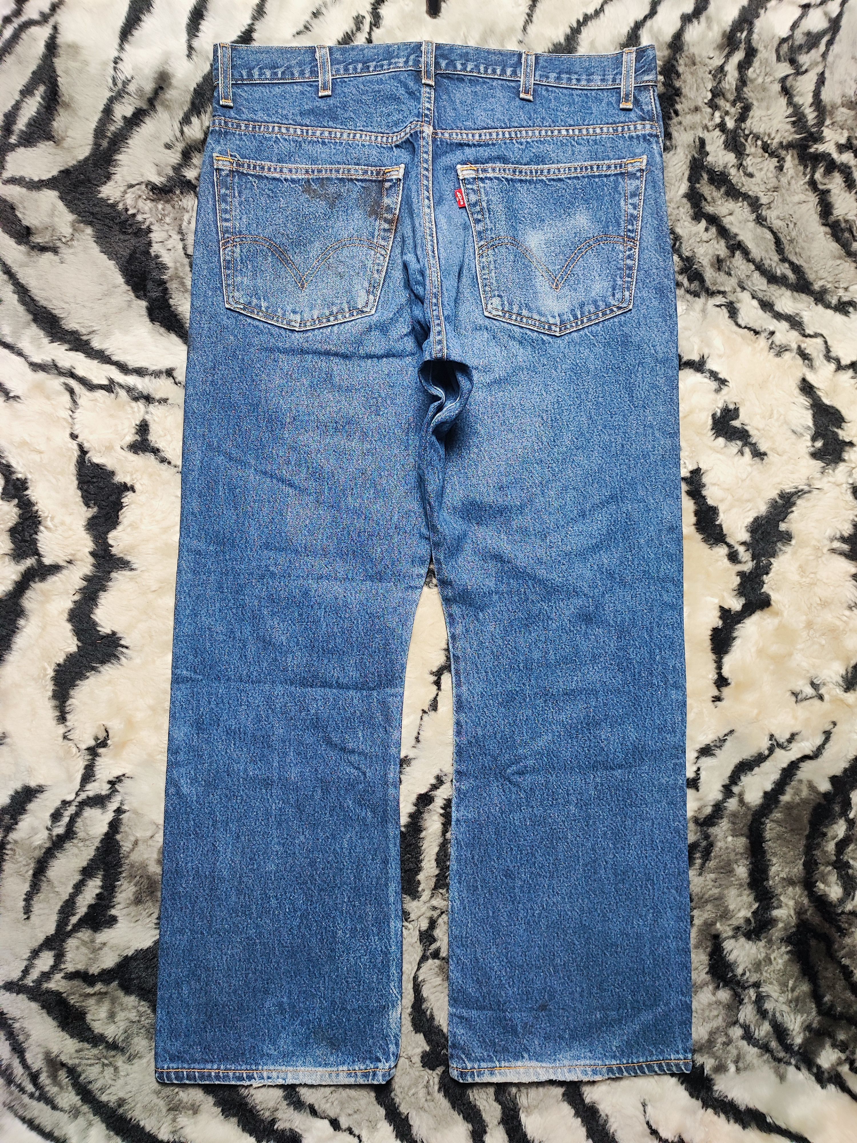 Levi's Vintage Levi's 517 Bootcut Baggy Faded Blue Flare W35X30 Size US 35 - 9 Thumbnail