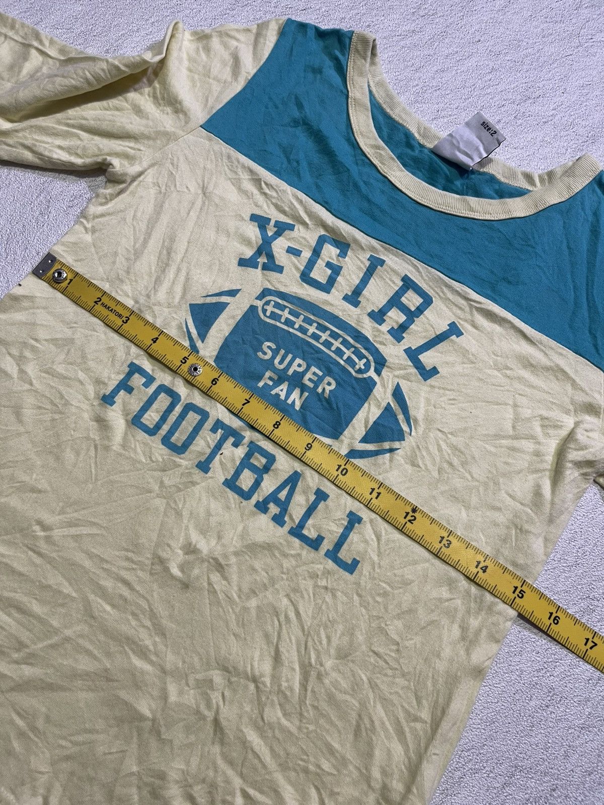 X-Girl Y2K X-GIRL LONG SLEEVE TSHIRT TWO COLOR STYLE Size S / US 4 / IT 40 - 9 Thumbnail