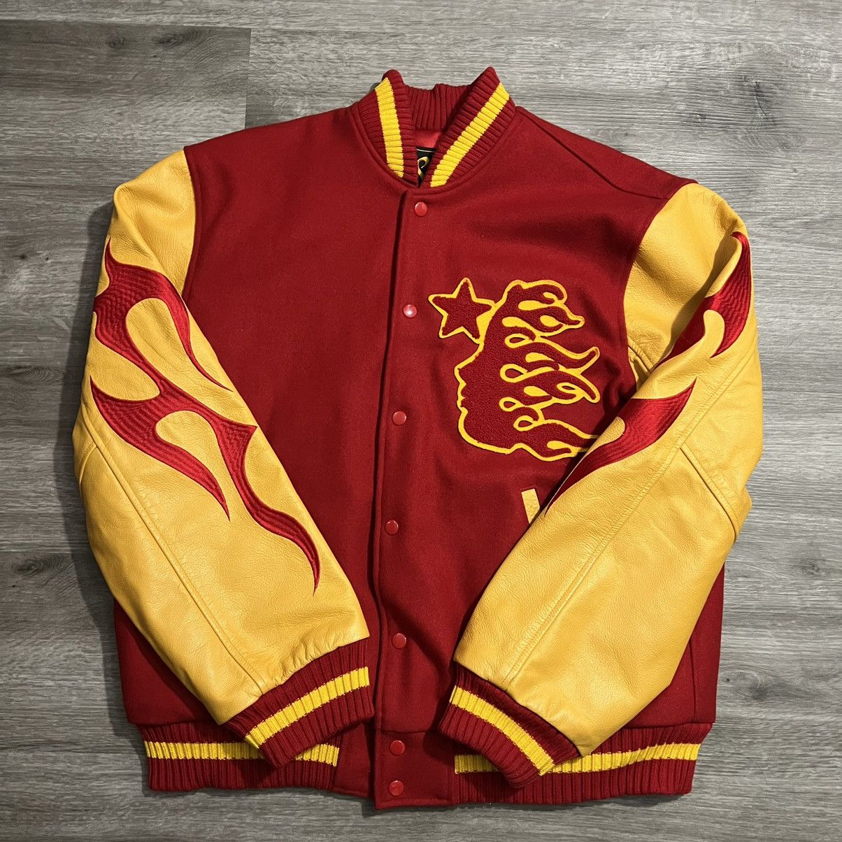 HELLSTAR Hellstar Werewolf Letterman Varsity Jacket Size US L / EU 52-54 / 3 - 2 Thumbnail